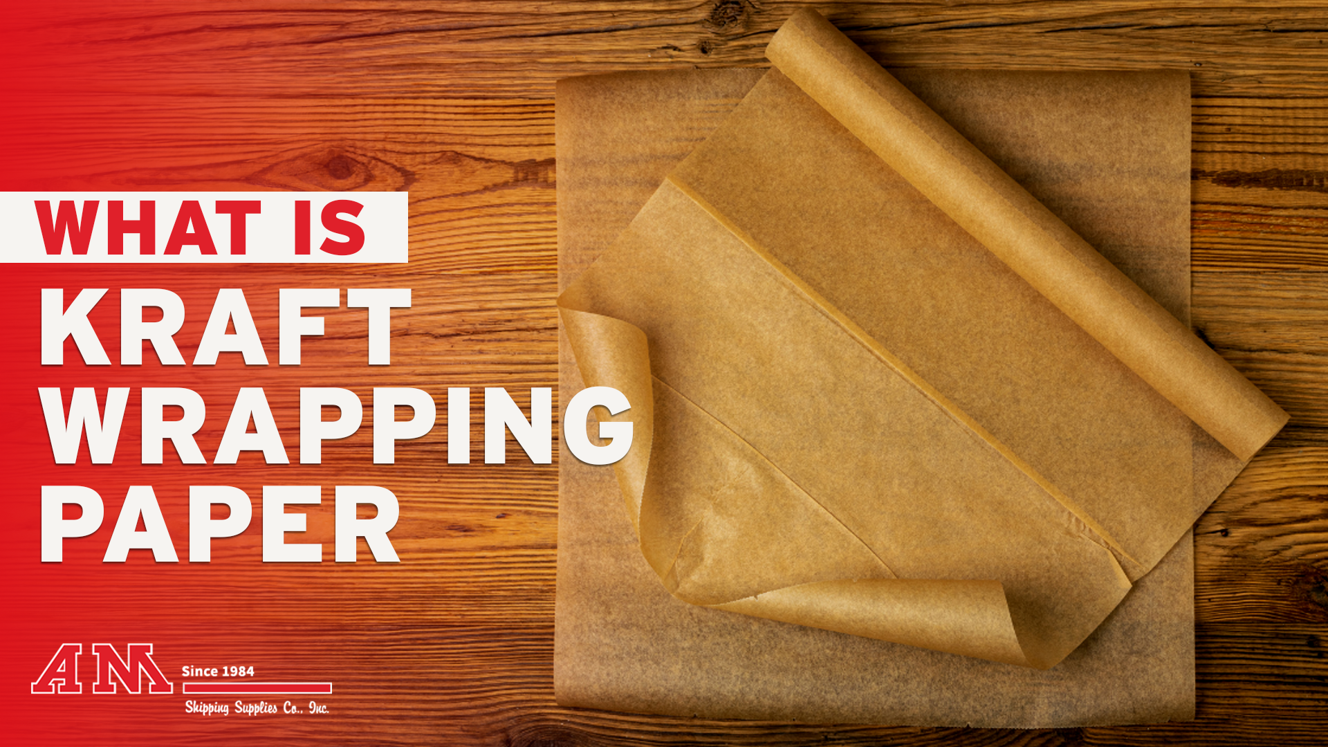 What is Kraft Wrapping Paper?